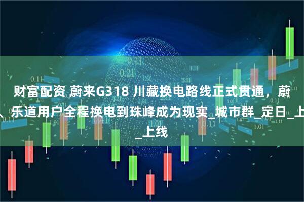 财富配资 蔚来G318 川藏换电路线正式贯通，蔚来、乐道用户全程换电到珠峰成为现实_城市群_定日_上线